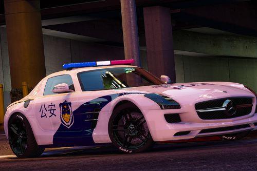 Police SLS AMG: The Ultimate Ride